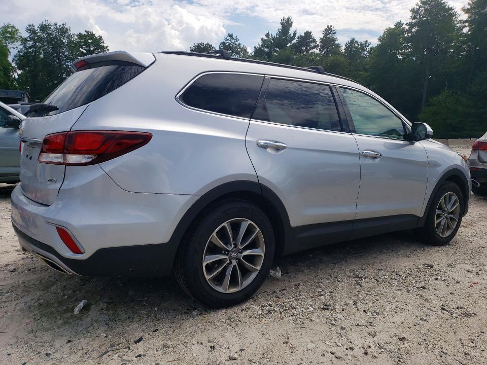 2017 Hyundai Santa fe VIN KM8SMDHF4HU223638 COPART salvage auction — MECHANICAL, Salvage Title, sold $1,950 on 2026-07-21 (photo 3)