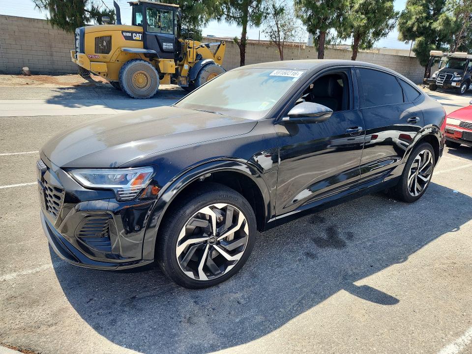 2024 Audi Q8 VIN WA1CAAGE1RB049267 COPART salvage auction — SIDE, Ca - Salvage Certificate, sold $18,300 on 2026-07-16 (photo 1)