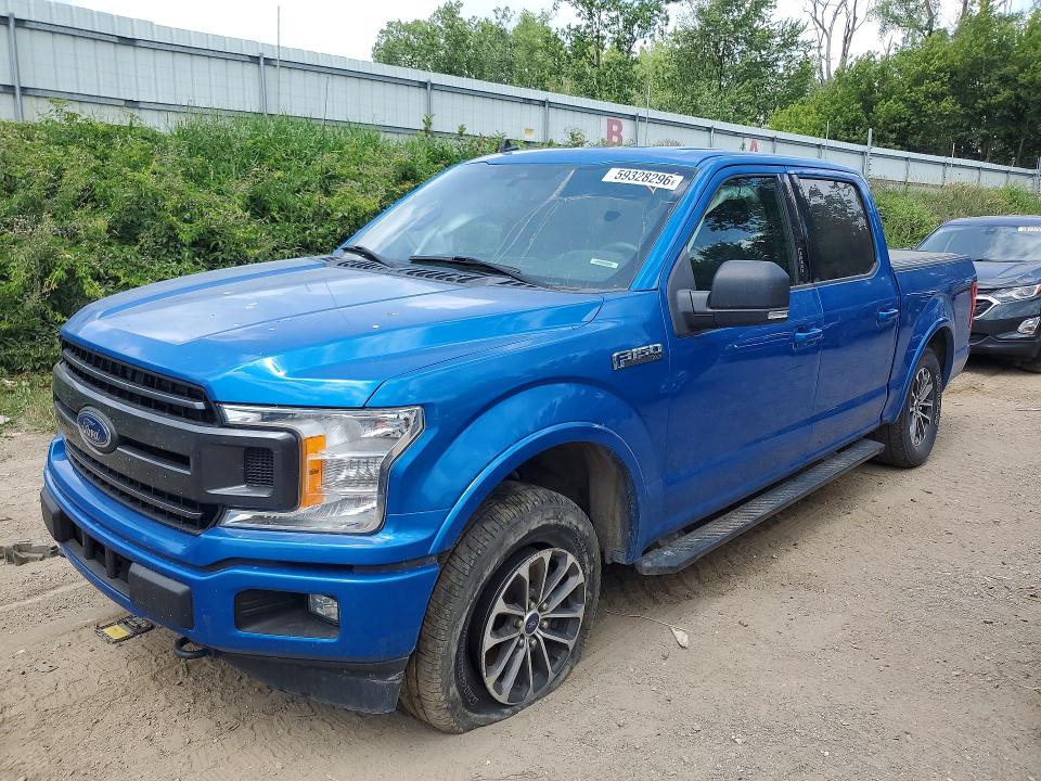 2019 Ford F-150 VIN 1FTEW1EP5KFC06964 COPART salvage auction — SIDE, Mi - Certificate Of Title, sold $6,200 on 2026-07-29 (photo 1)