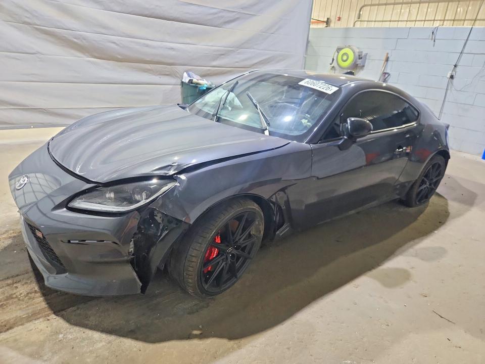 2024 Toyota Gr 86 VIN JF1ZNBE17R9761158 COPART salvage auction — FRONT END, Ma - Cert Of Title-Salvage, sold $4,950 on 2026-07-14 (photo 1)