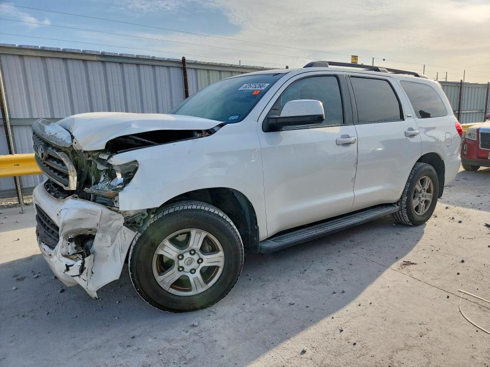 2016 Toyota Sequoia VIN 5TDZY5G1XGS061925 COPART salvage auction — FRONT END, TX - CERTIFICATE OF TITLE, sold $3,400 on 2026-07-31 (photo 1)