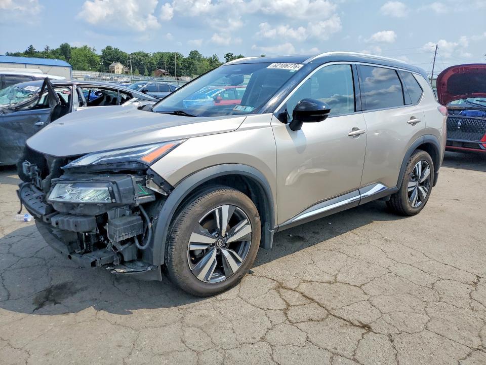2021 Nissan Rogue VIN JN8AT3DD6MW301292 — COPART salvage auction photo