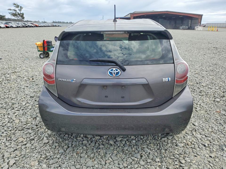 2013 Toyota Prius VIN JTDKDTB32D1550855 COPART salvage auction — FRONT END, Salvage Title, sold $125 on 2026-07-23 (photo 6)
