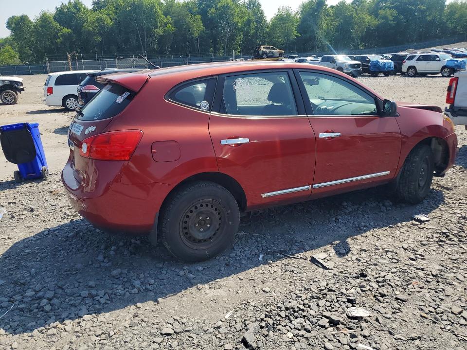 2013 Nissan Rogue VIN JN8AS5MV9DW624758 COPART salvage auction — FRONT END, Pa - Certificate Of Salvage, sold $300 on 2026-07-15 (photo 3)