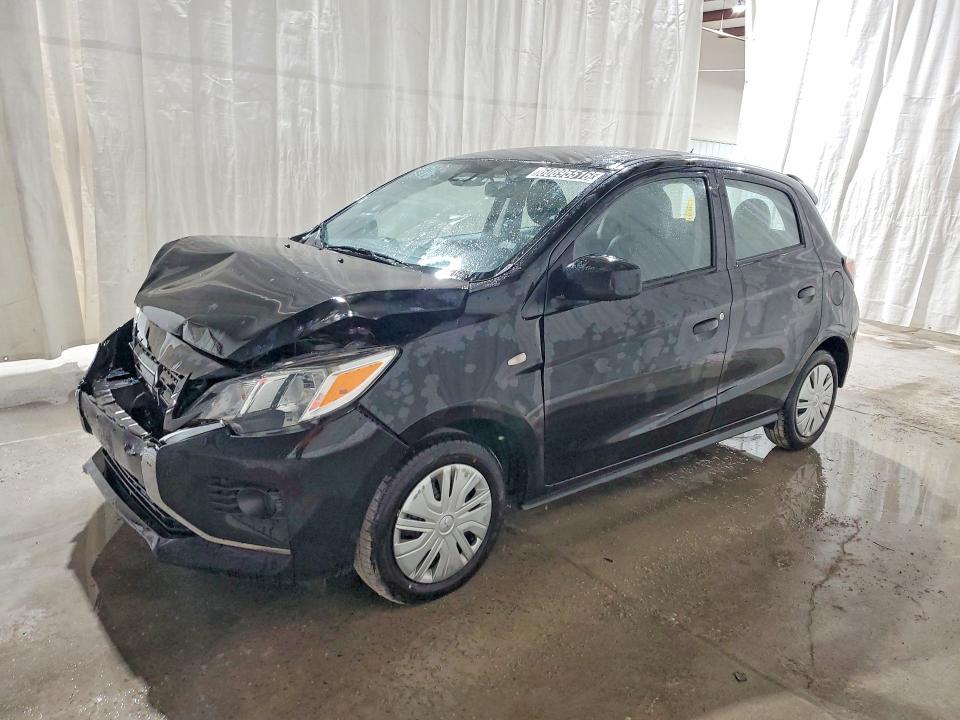 2024 Mitsubishi Mirage VIN ML32AUHJ8RH013784 COPART salvage auction — FRONT END, FL - CERT OF TITLE SLVG REBUILDABLE, sold $2,700 on 2026-07-20 (photo 1)