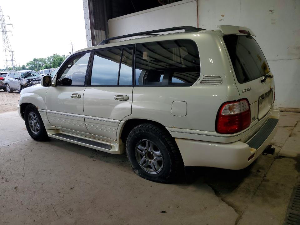 2002 Lexus Lx 470 VIN JTJHT00W623522919 COPART salvage auction — HAIL, MN - CERTIFICATE OF TITLE, sold $1,600 on 2026-07-28 (photo 2)