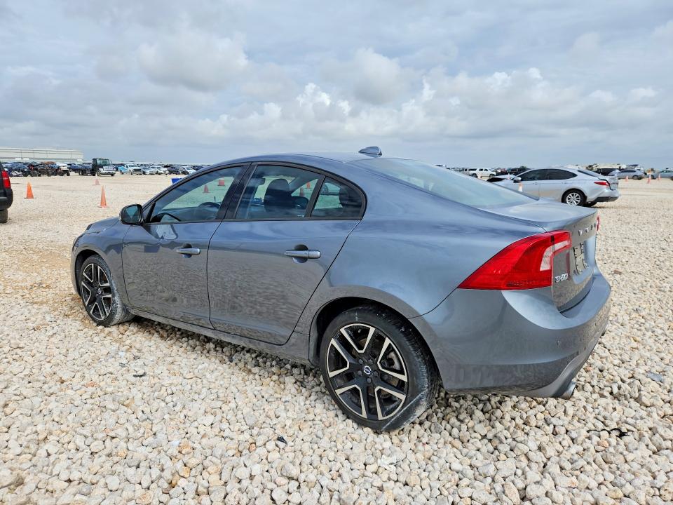 2017 Volvo S60 VIN YV126MFL8H2438906 COPART salvage auction — REAR END, Tx - Salvage Vehicle Title, sold $2,400 on 2026-08-27 (photo 2)