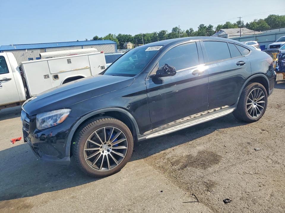 2019 Mercedes-benz Glc VIN WDC0J4KB3KF571320 COPART salvage auction — SIDE, Pa - Dealer Only Clean Title (P), sold $15,800 on 2026-08-03 (photo 1)