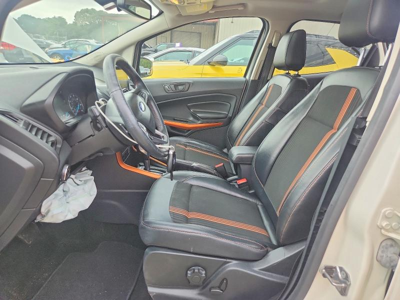 2018 Ford Ecosport VIN MAJ6P1CLXJC248876 COPART salvage auction — FRONT END, De - Salvage Certificate, sold $250 on 2026-07-28 (photo 7)