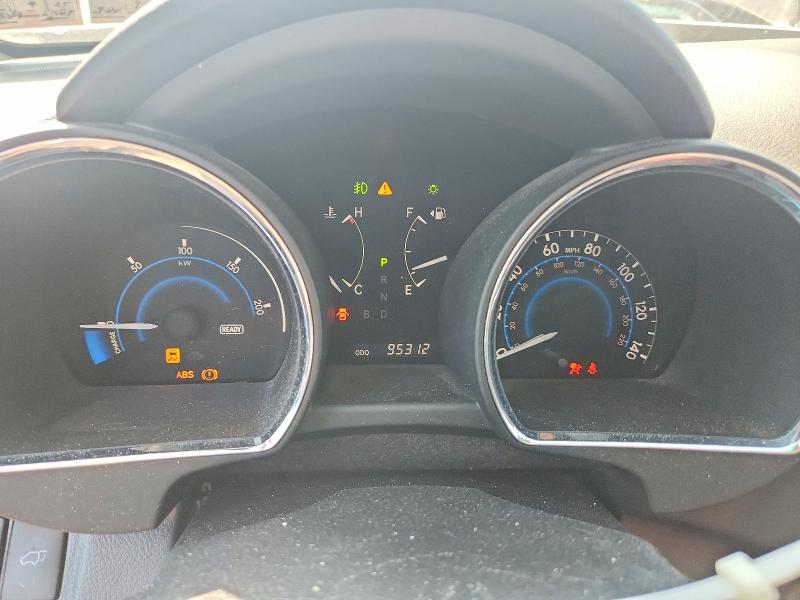 2011 Toyota Highlander hybrid VIN JTEDC3EH6B2003559 COPART salvage auction — FRONT END, PA - CERT OF TITLE, sold $1,400 on 2026-07-17 (photo 9)