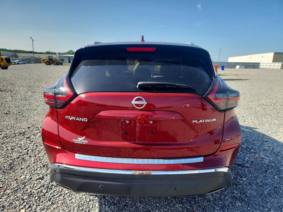 2024 Nissan Murano VIN 5N1AZ2DJ2RC122682 COPART salvage auction — FRONT END, Ga - Cert Of Title-Salvage, sold $7,800 on 2026-08-25 (photo 6)