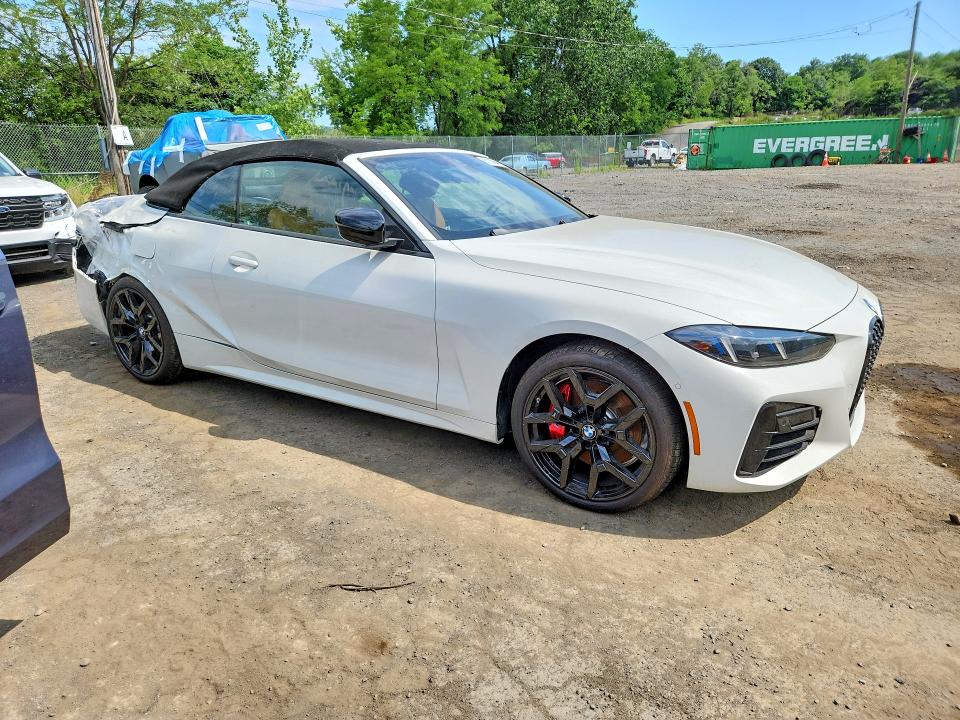 2027 BMW 4er VIN WBA33DB04VCX71976 COPART salvage auction — REAR END, Nj - Cert Of Title-Salvage, sold $28,750 on 2026-07-30 (photo 4)