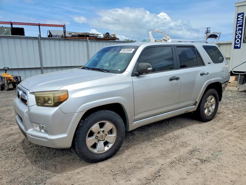 2010 Toyota 4runner VIN JTEZU5JR4A5000802 COPART salvage auction — REAR END, HI - BILL OF SALE - PARTS ONLY, sold $2,600 on 2026-07-27 (photo 1)