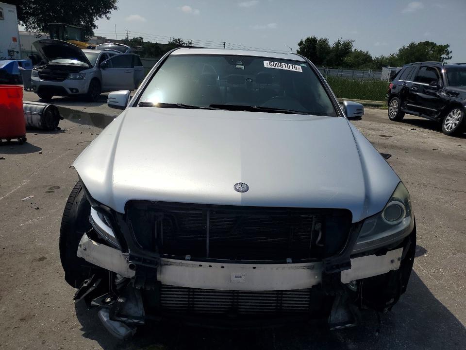 2012 Mercedes-benz C-klasse VIN WDDGF4HB8CA607021 COPART salvage auction — FRONT END, Fl - Cert Of Title Slvg Rebuildable, sold $775 on 2026-08-18 (photo 5)