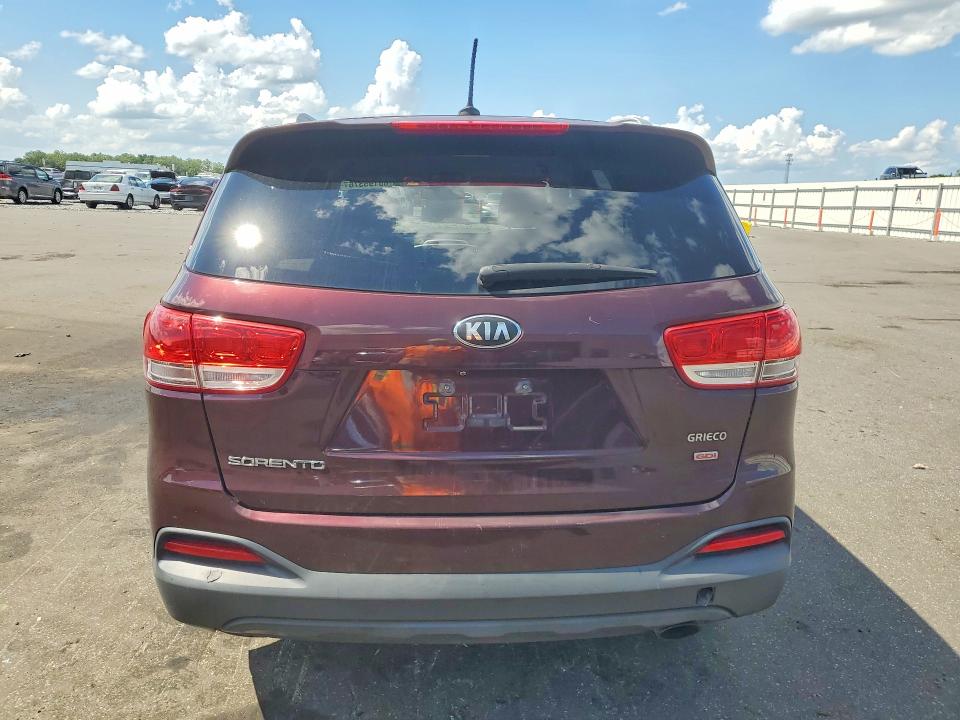 2016 Kia VIN 5XYPG4A34GG144696 COPART salvage auction — MINOR DENT/SCRATCHES, Fl - Certificate Of Title (P), sold $1,800 on 2026-07-16 (photo 6)