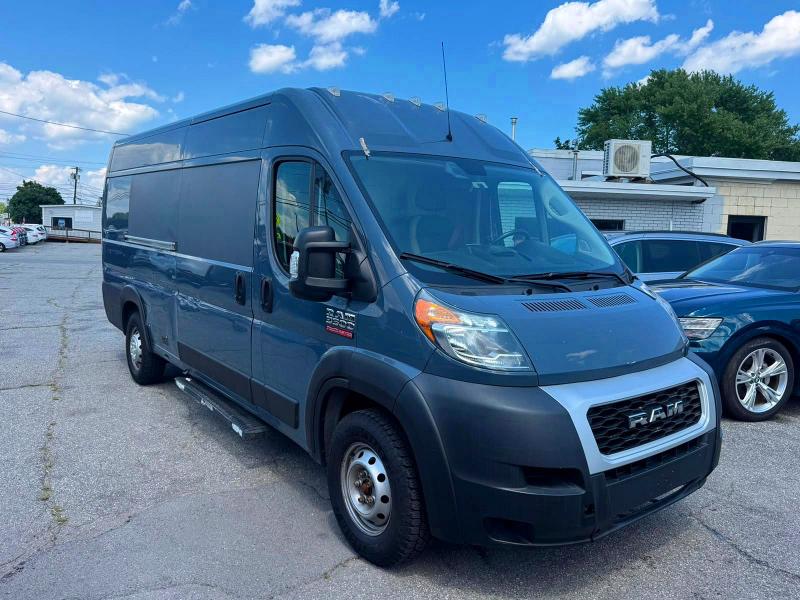 2020 Ram Promaster 3500 VIN 3C6URVJG3LE106736 COPART salvage auction — NORMAL WEAR, De - Certificate Of Title (P), sold $9,800 on 2026-07-27 (photo 1)
