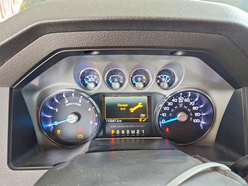 2016 Ford F250 VIN 1FT7W2BT2GEA78888 COPART salvage auction — FRONT END, FL - CERT OF TITLE SLVG REBUILDABLE, sold $9,300 on 2026-08-26 (photo 9)
