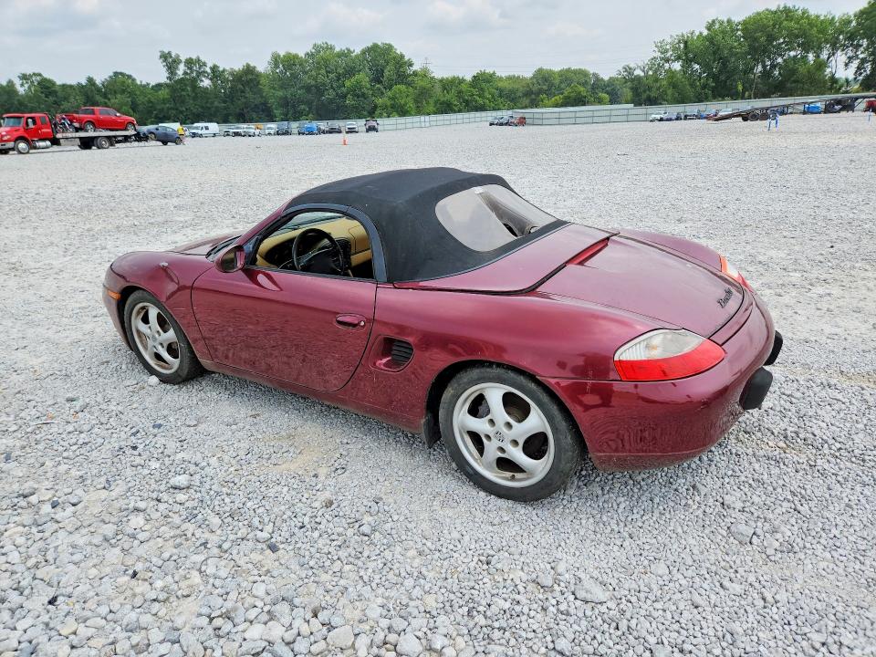 1998 Porsche Boxster VIN WP0CA2981WU624339 COPART salvage auction — WATER/FLOOD, Oh - Cert Of Title-Flood History, sold $125 on 2026-08-04 (photo 2)