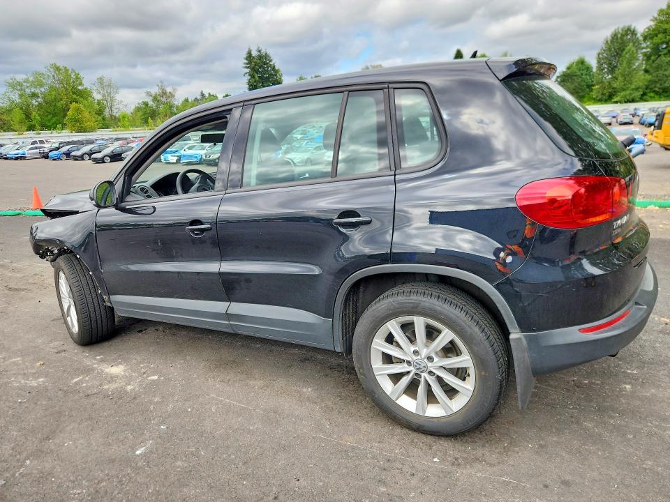 2017 Volkswagen Tiguan VIN WVGBV7AX3HK047405 COPART salvage auction — FRONT END, Or - Salvage Title Certificate, sold $1,450 on 2026-08-12 (photo 2)