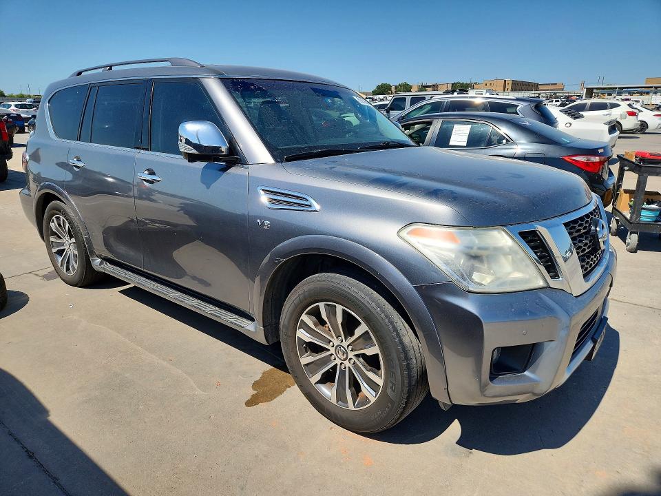 2017 Nissan Armada VIN JN8AY2ND8H9003664 COPART salvage auction — MECHANICAL, Tx - Certificate Of Title, sold $2,850 on 2026-07-30 (photo 4)