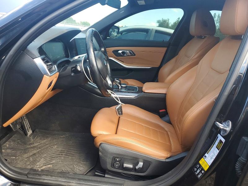 2019 BMW 3 series VIN WBA5R7C59KAJ80097 COPART salvage auction — FRONT END, ON - PERMIT NO BRAND - UNFIT, sold $14,900 on 2026-08-06 (photo 7)