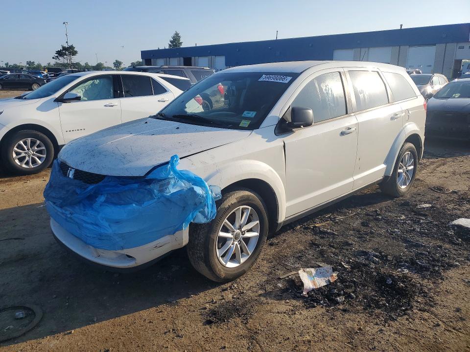 2015 Dodge Journey VIN 3C4PDCAB9FT712538 COPART salvage auction — FRONT END, Il - Certificate Of Title, sold $625 on 2026-08-11 (photo 1)