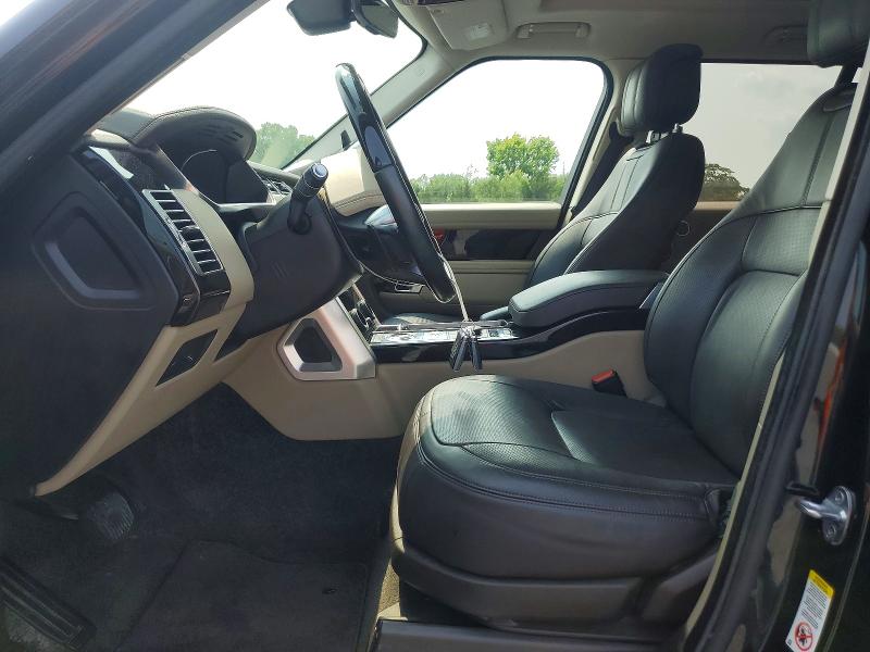 2018 Land rover RANGE ROVER VIN SALGS2SV0JA387733 COPART salvage auction — MECHANICAL, Oh - Certificate Of Title, sold $4,200 on 2026-07-30 (photo 7)