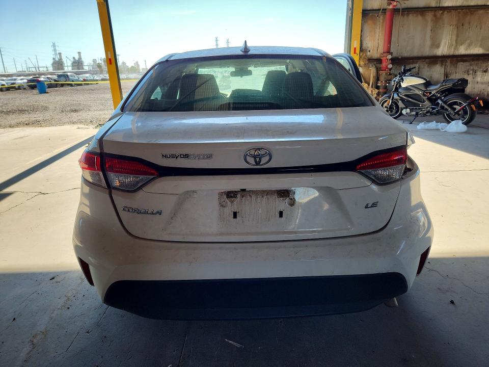 2020 Toyota Corolla VIN 5YFEPRAE0LP005824 COPART salvage auction — FRONT END, Az - Certificate Of Title (P), sold $2,350 on 2026-07-27 (photo 6)