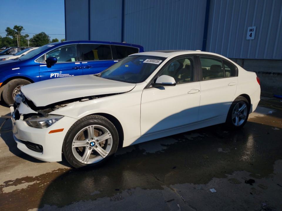2014 BMW 3er VIN WBA3C3C50EP662640 COPART salvage auction — FRONT END, Ky - Cert Of Title-Salvage, sold $1,150 on 2026-08-19 (photo 1)