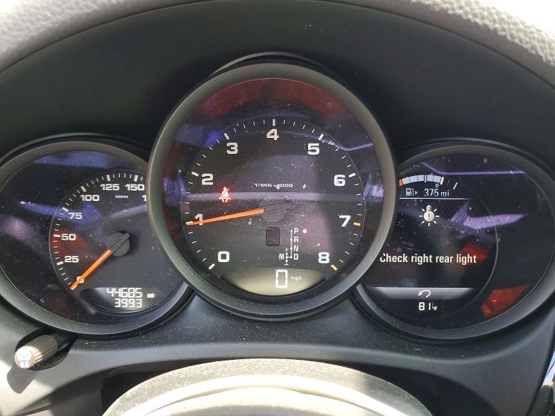 2021 Porsche Macan VIN WP1AA2A55MLB14201 COPART salvage auction — REAR END, Va - Cert Of Title - Salvage, sold $16,100 on 2026-08-19 (photo 9)