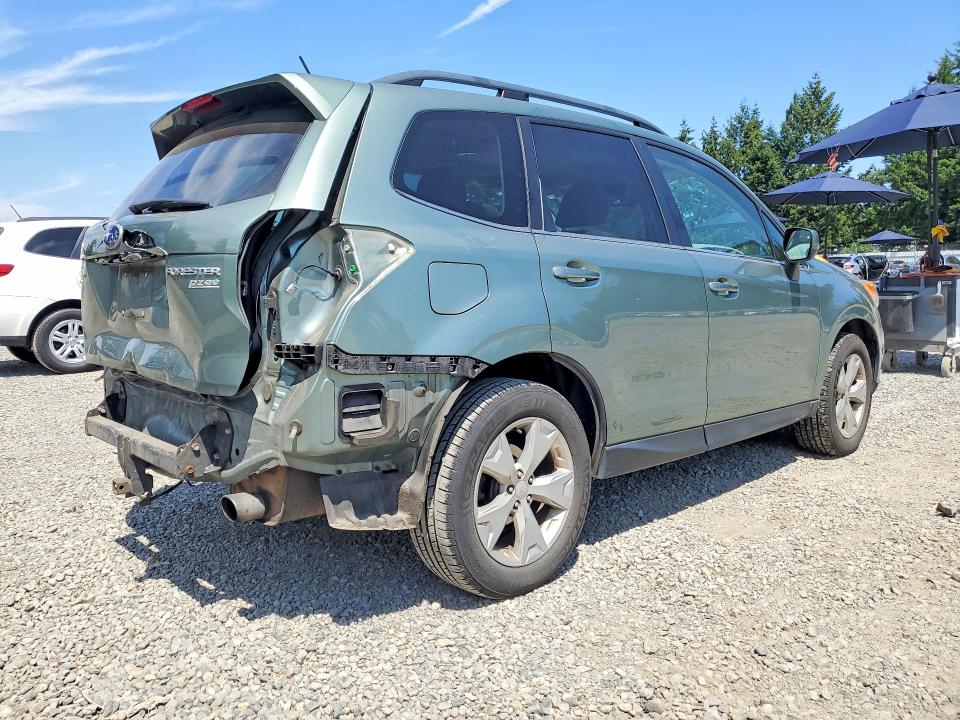 2015 Subaru Forester VIN JF2SJAHC0FH804885 COPART salvage auction — REAR END, Wa - Bill Of Sale, sold $1,650 on 2026-07-24 (photo 3)