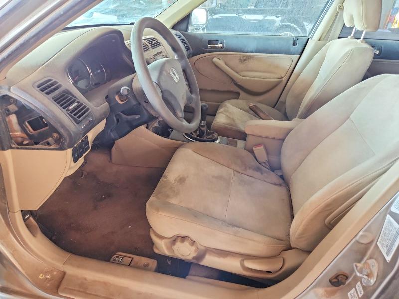 2005 Honda Civic hybrid VIN JHMES95685S021738 COPART salvage auction — FRONT END, AZ - CERTIFICATE OF TITLE (P), sold $475 on 2026-07-29 (photo 7)