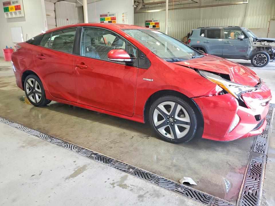 2017 Toyota Prius VIN JTDKARFU2H3534969 COPART salvage auction — FRONT END, Pa - Certificate Of Salvage, sold $2,650 on 2026-07-16 (photo 4)