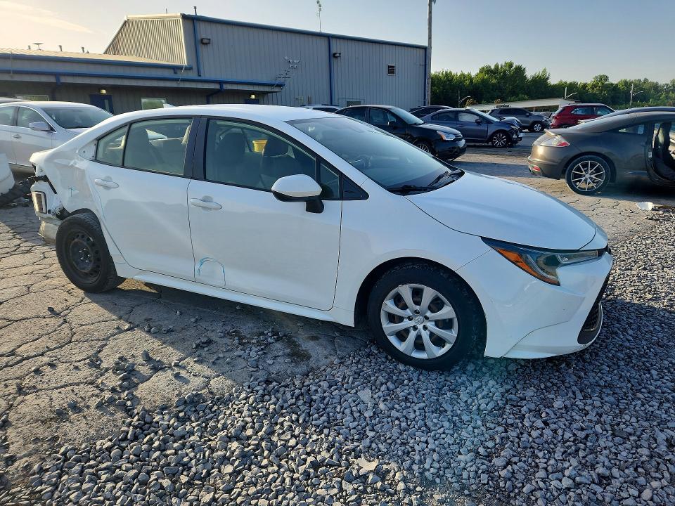 2022 Toyota Corolla VIN JTDEPMAE6N3013537 COPART salvage auction — REAR END, MS - CERT OF TITLE-SALVAGED, sold $1,100 on 2026-07-28 (photo 4)
