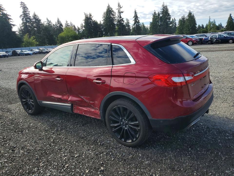 2016 Lincoln Mkx VIN 2LMPJ8LPXGBL71887 COPART salvage auction — SIDE, Wa - Bill Of Sale, sold $1,450 on 2026-07-31 (photo 2)