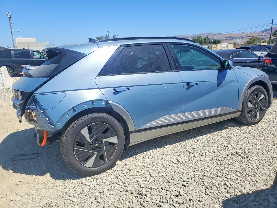2026 Hyundai Ioniq VIN 7YAKR4DA3TY055131 COPART salvage auction — FRONT END, CA - SALVAGE CERTIFICATE, sold $15,600 on 2026-08-20 (photo 3)