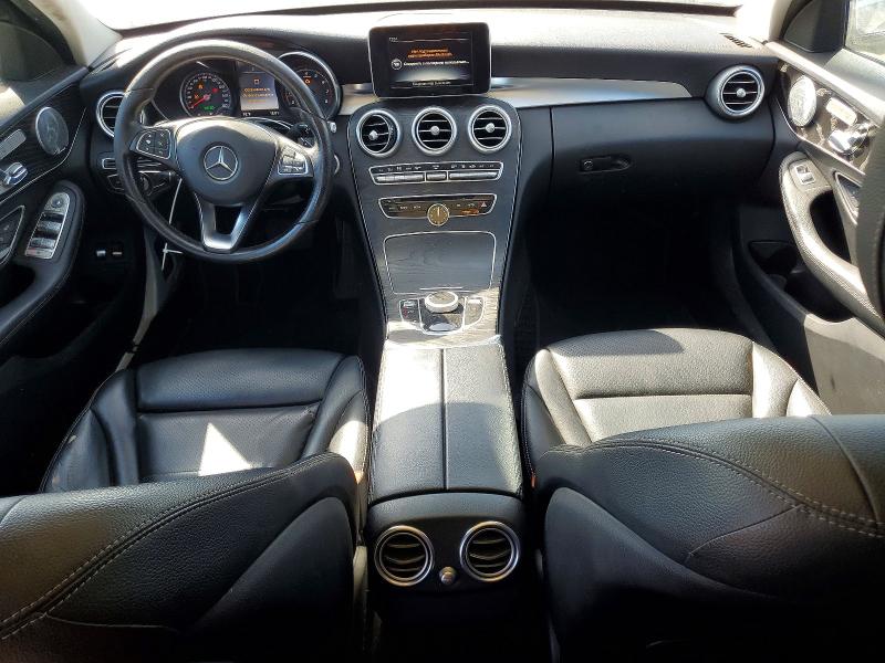 2017 Mercedes-benz C-klasse VIN 55SWF4HB0HU223544 COPART salvage auction — SIDE, CA - DIS/DLR/EXP ONLY CLEAN TITLE, sold $3,050 on 2026-07-30 (photo 8)