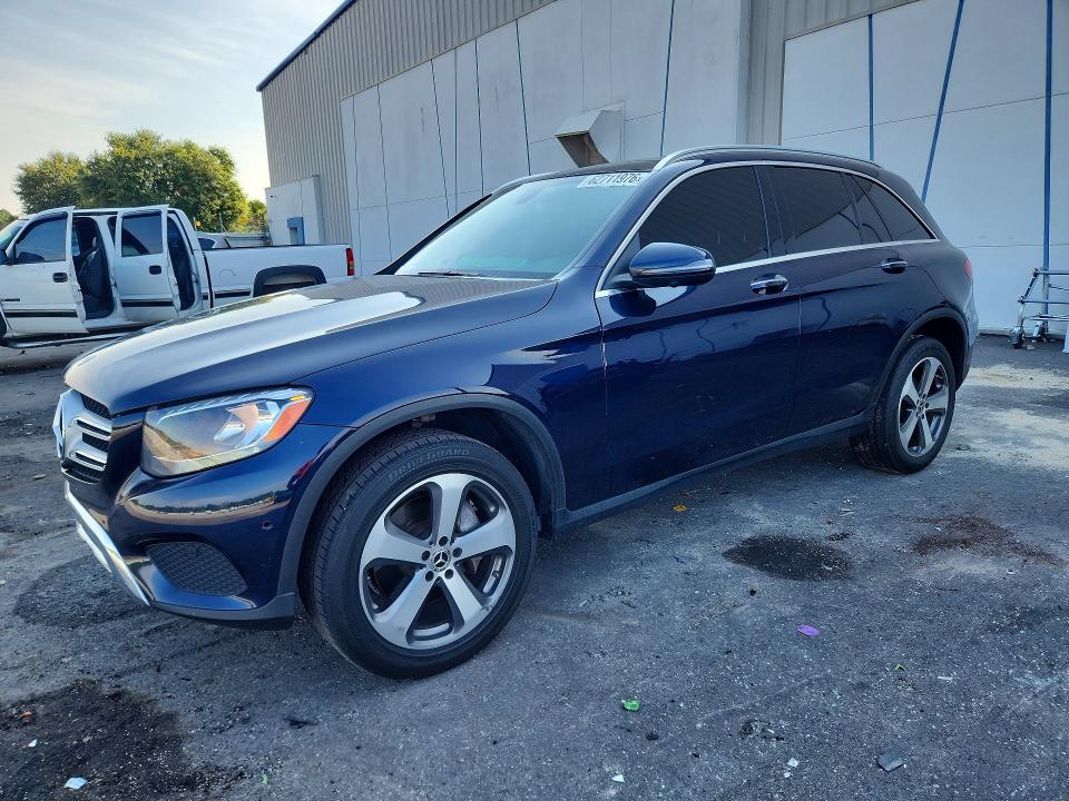 2018 Mercedes-benz Glc VIN WDC0G4JB8JV063266 COPART salvage auction — REAR END, Fl - Cert Of Title Slvg Rebuildable, sold $9,100 on 2026-08-17 (photo 1)