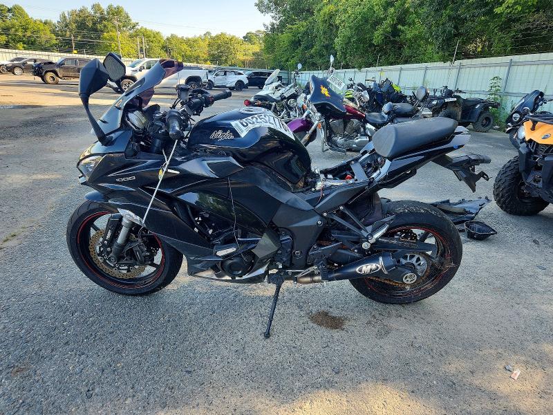2018 Kawasaki Zx1000 VIN JKAZXCW1XJA009332 COPART salvage auction — ALL OVER, LA - CERT OF TITLE-SALVAGE (P), sold $150 on 2026-07-16 (photo 3)