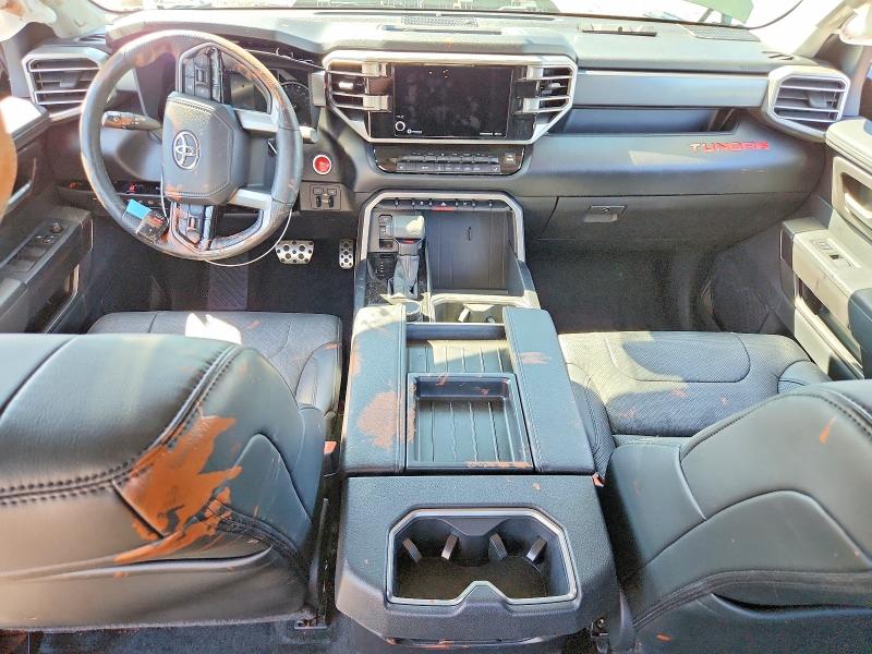 2022 Toyota Tundra VIN 5TFLA5EC2NX008545 COPART salvage auction — ROLLOVER, Ny - Mv-907A Salvage Certificate, sold $500 on 2026-07-29 (photo 8)