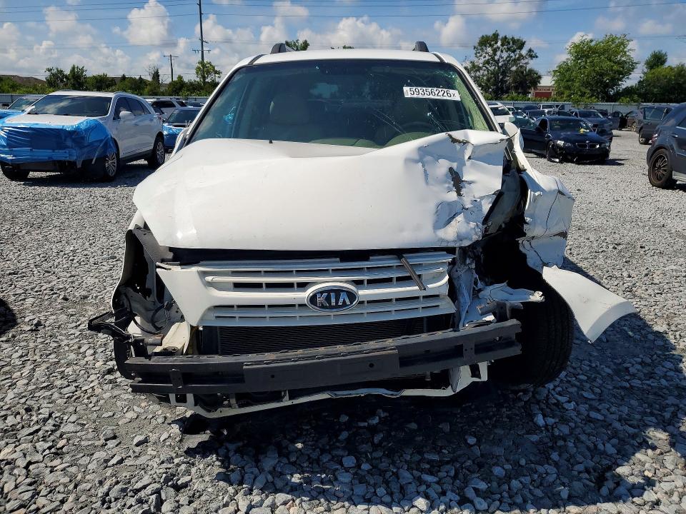 2008 Kia SEDONA VIN KNDMB233686230535 COPART salvage auction — FRONT END, FL - CERT OF TITLE SLVG REBUILDABLE, sold $250 on 2026-07-21 (photo 5)