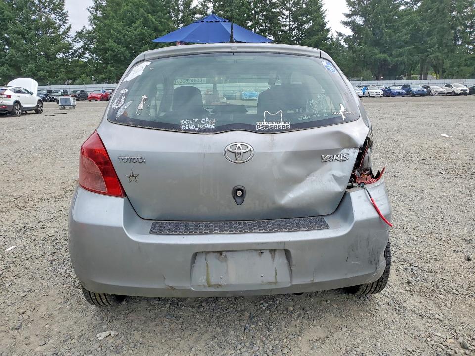 2008 Toyota Yaris VIN JTDJT923285179857 COPART salvage auction — REAR END, WA - BILL OF SALE, sold $300 on 2026-07-14 (photo 6)