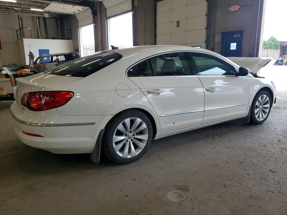 2012 Volkswagen Passat cc VIN WVWMP7AN1CE538696 COPART salvage auction — FRONT END, Mn - Parts Vehicle Bill Of Sale, sold $575 on 2026-08-11 (photo 3)