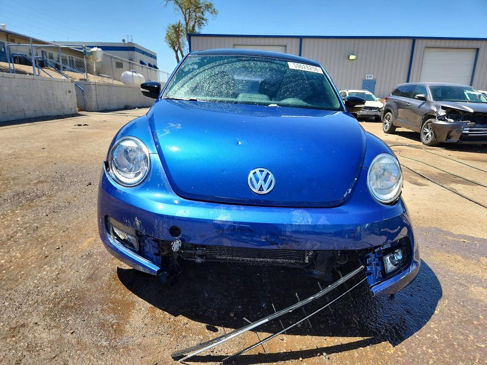 2012 Volkswagen Beetle VIN 3VWV67ATXCM651494 COPART salvage auction — FRONT END, Nm - Cert Of Title-Salvage, sold $1,750 on 2026-08-10 (photo 5)