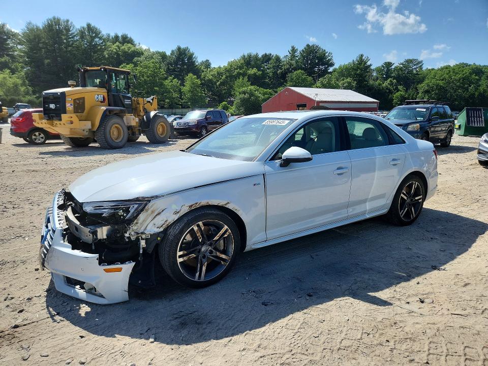 2018 Audi VIN WAUENAF40JA107484 COPART salvage auction — FRONT END, Ma - Cert Of Title-Salvage, sold $3,650 on 2026-07-09 (photo 1)