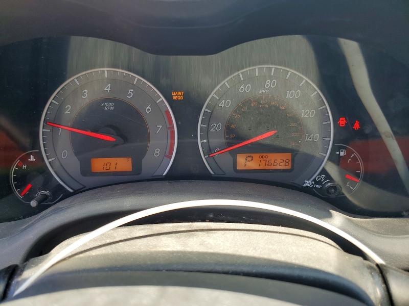 2010 Toyota Corolla VIN 2T1BU4EE3AC477747 COPART salvage auction — REAR END, Az - Cert Of Title - Salvage, sold $1,700 on 2026-07-28 (photo 9)