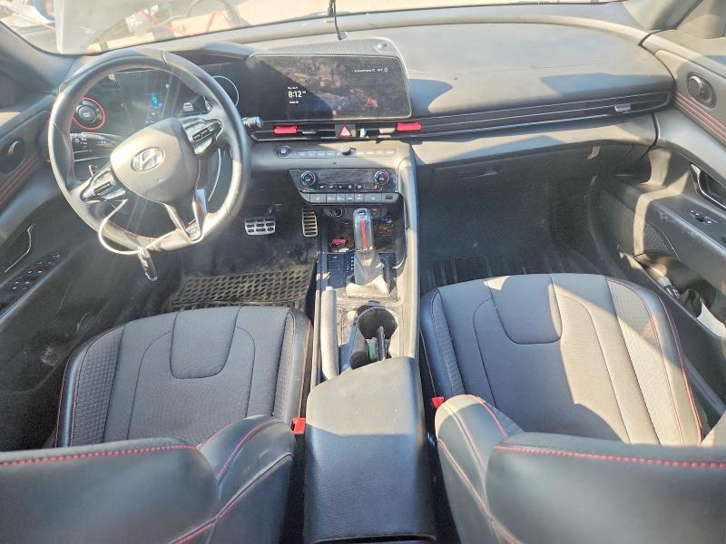 2023 Hyundai Elantra VIN KMHLR4AF2PU587491 COPART salvage auction — FRONT END, Tx - Certificate Of Title (P), sold $7,300 on 2026-07-20 (photo 8)