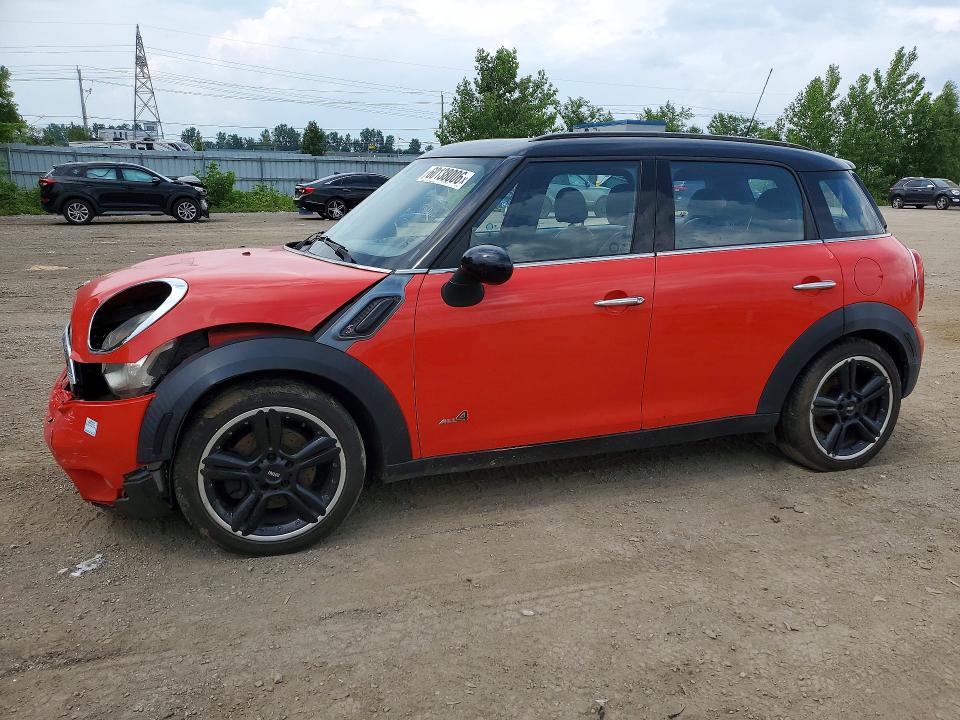 2012 Mini Cooper VIN WMWZC5C52CWL59268 COPART salvage auction — FRONT END, ON - PERMIT NO BRAND - UNFIT, sold $150 on 2026-07-28 (photo 1)