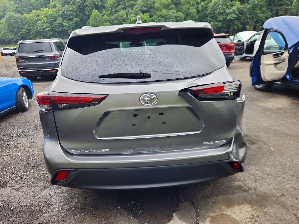 2026 Toyota Highlander VIN 5TDKDRBH6TS598911 COPART salvage auction — FRONT END, Nj - Cert Of Title-Salvage, sold $17,500 on 2026-08-24 (photo 6)