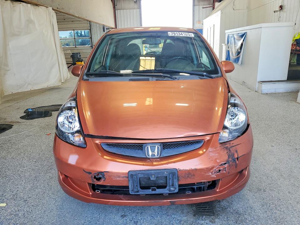 2007 Honda Fit VIN JHMGD38637S021760 COPART salvage auction — FRONT END, NY - MV-907A SALVAGE CERTIFICATE, sold $125 on 2026-07-13 (photo 5)